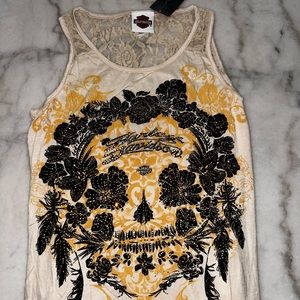 Harley Davidson Bling Top